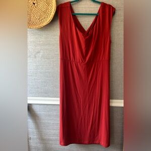 J. Crew Ruby Red Sleeveless Dress